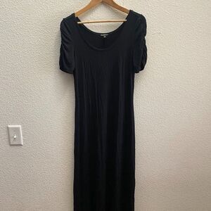 Express | Dresses | Express Puff Sleeve Vegan Leather Dress New | Poshmark